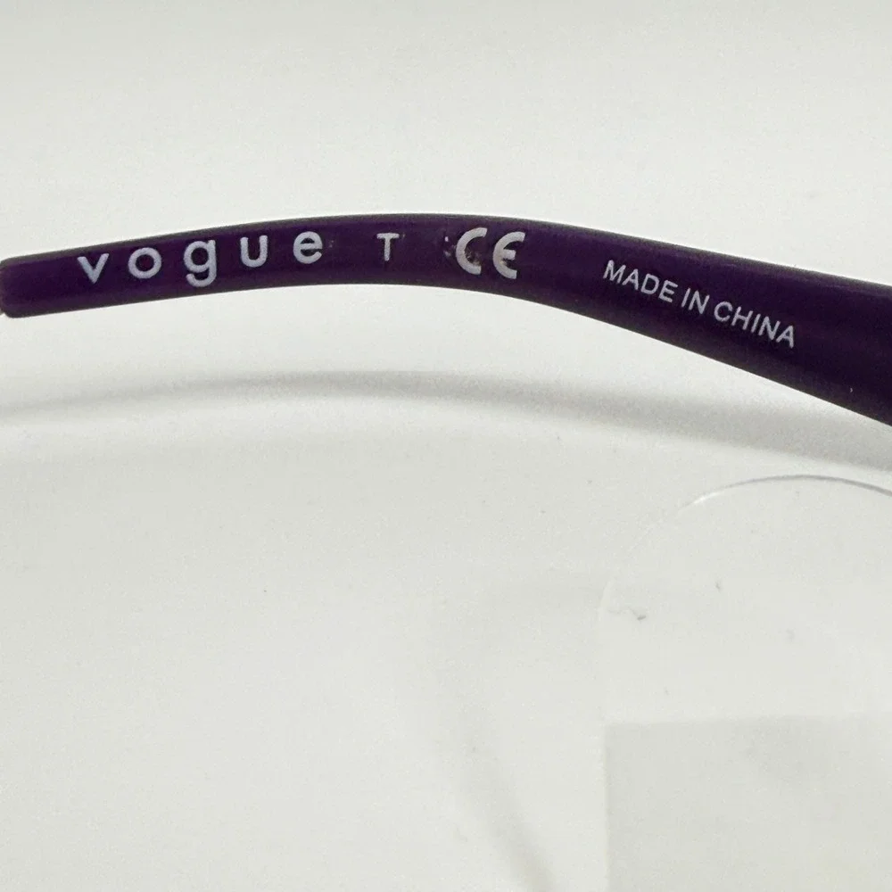 Vogue Eyeglasses‎ VO 3930-BI 612 Purple Metal Rectangle Frames 52-17-135 22211